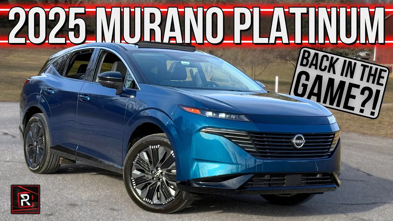 The 2025 Nissan Murano Platinum Is A Cushy & Chic SUV With Infiniti Vibes