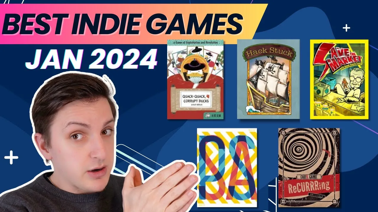 Best Indie Board Games from Asia: January 2024