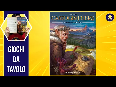 CARTOGRAPHERS - Gioco da Tavolo Roll & Write - Tutorial 103