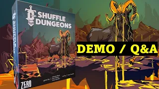 DGA Demos: Shuffle Dungeon w/ Jeremy Stark (Kickstarter Preview w/ Q&A)