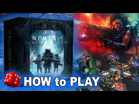 Nemesis: Retaliation - HOW to PLAY | Sci-Fi Survival Horror Board Game