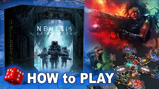 Nemesis: Retaliation - HOW to PLAY | Sci-Fi Survival Horror Board Game