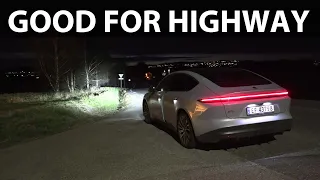 Nio ET5 headlights test