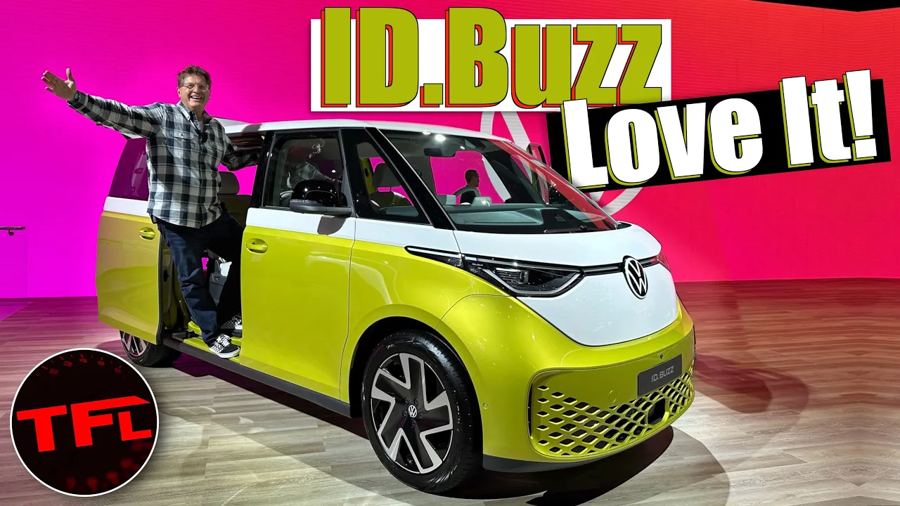 I Really Didn't Think the Volkswagen ID.Buzz Would Be That Cool...And I Was TOTALLY Wrong!