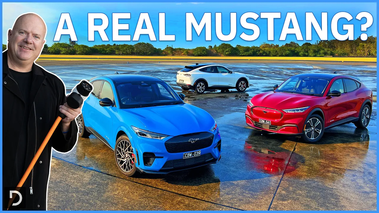 Ford Mustang Mach E 2024 Shows EV Power To V8-Lovers! | Drive.com.au