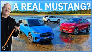 Ford Mustang Mach E 2024 Shows EV Power To V8-Lovers! | Drive.com.au
