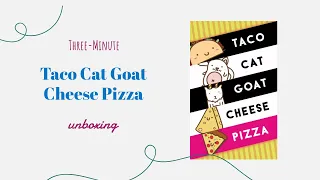 Taco Cat Goat Cheese Pizza - 3-Minute Unboxing
