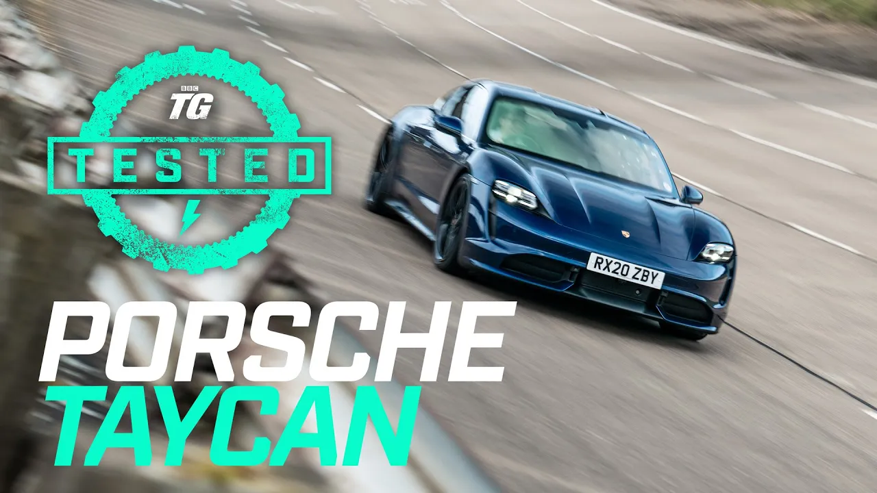 Porsche Taycan Turbo EV Review: 0-60, 0-100, Ride, Handling, Charging & Real-world Range | Top Gear