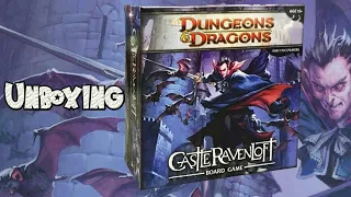 Dungeons & Dragons Castle Ravenloft Board Game || Unboxing