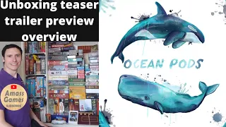 Ocean Pods #unboxing #teaser #boardgame #tabletop AmassGames #games #game #cards #cute