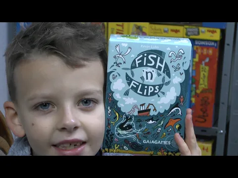 Fish 'n' Flips (Gaia Games) - wow, schon wieder ein tolles Spiel (mit Umweltinfos) - ab 8 Jahre