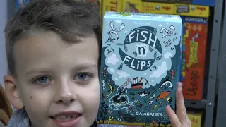 Fish 'n' Flips (Gaia Games) - wow, schon wieder ein tolles Spiel (mit Umweltinfos) - ab 8 Jahre