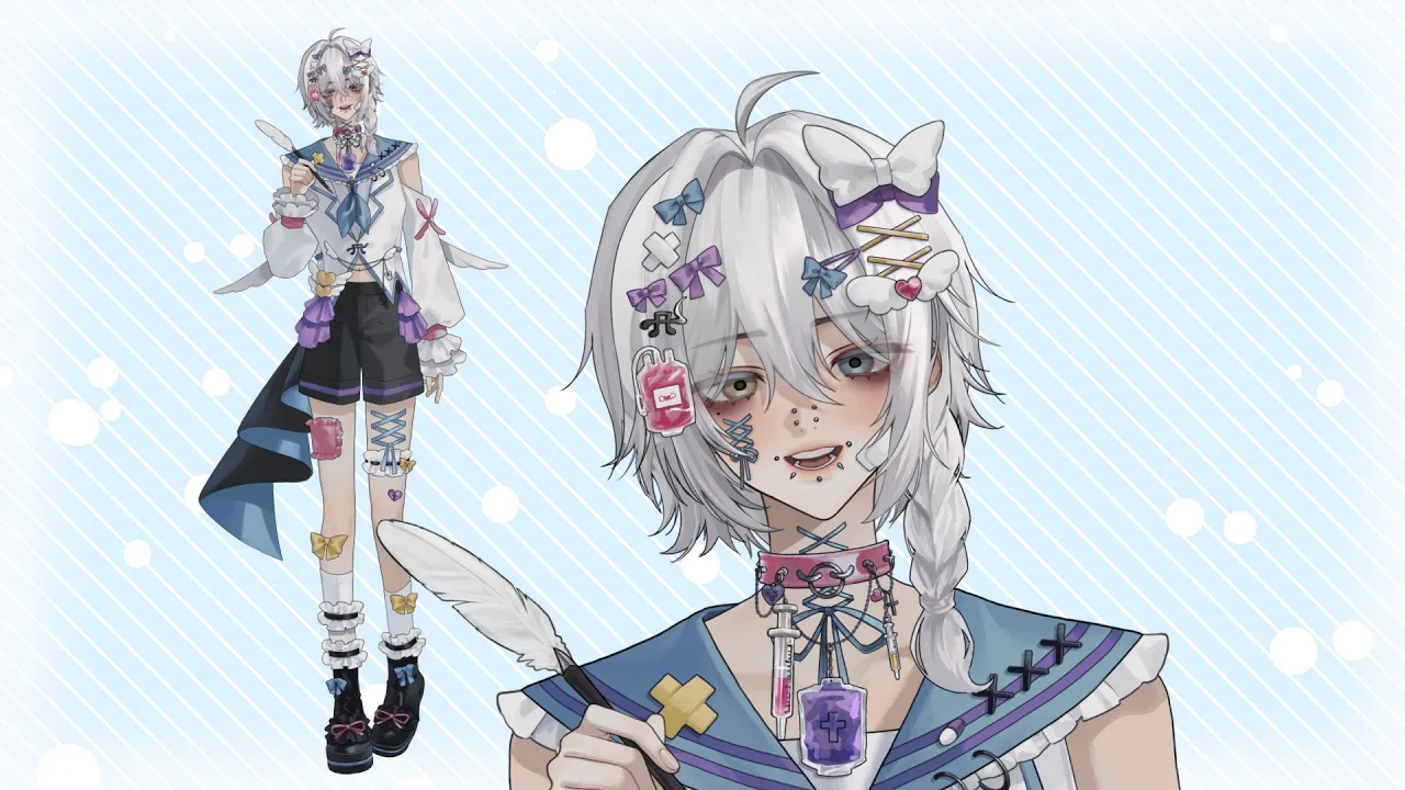 Dynamic fullbody Live2D vtuber model rigging by UnlikelyLynnii ...
