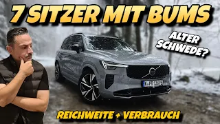 7 Sitzer mit Power! Neuer Volvo XC90 Plug-in Hybrid im Test.