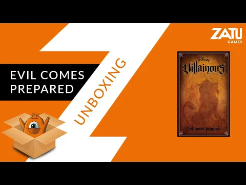 Villainous: Evil Comes Prepared Unboxing