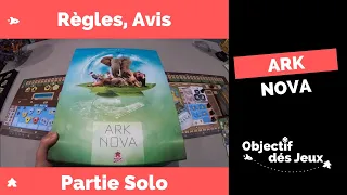Ark Nova jeu Solo avec explication de règles en Français éditeur Super Meeple.
