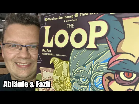 The Loop (Board Game Box) grafisch speziel aber spielerisch faszinierend! - kooperativ ab 12 Jahren