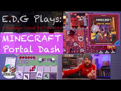 E.D.G Plays: Minecraft Portal Dash (A Dungeon Crawl for Kids!)