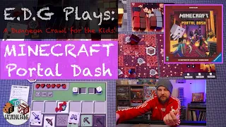 E.D.G Plays: Minecraft Portal Dash (A Dungeon Crawl for Kids!)