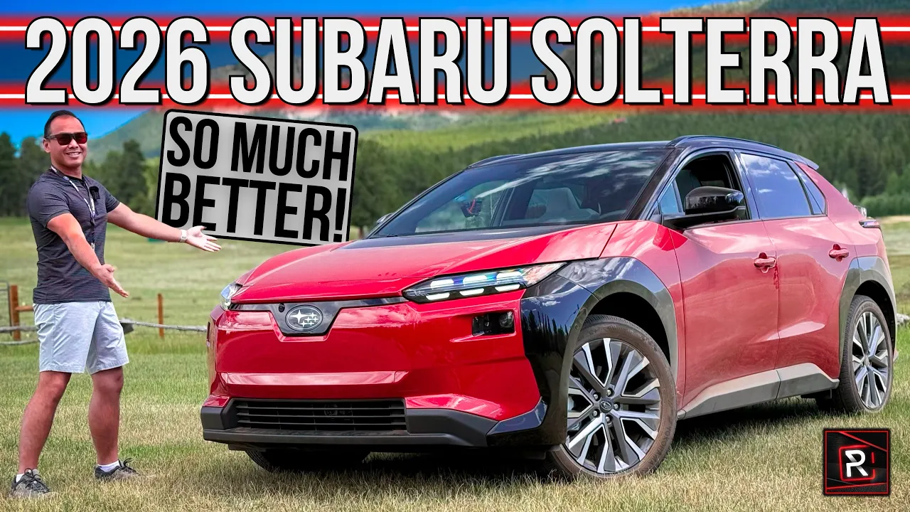 The 2026 Subaru Solterra XT Is A Much Improved Family SUV For Speedy Adventures