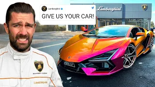 LAMBORGHINI WANT BACK MY REVUELTO THAT BROKE DOWN