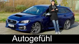 All-new Subaru Levorg (Legacy wagon/estate) FULL REVIEW test driven 2016 - Autogefühl