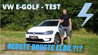 VW e-Golf BRUGTTEST - Her er den billigste brugte Golf med automatgear!