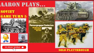 PANZERGRUPPE GUDERIAN - The Soviet TURN 5 - Stalin orders a counter-Attack!