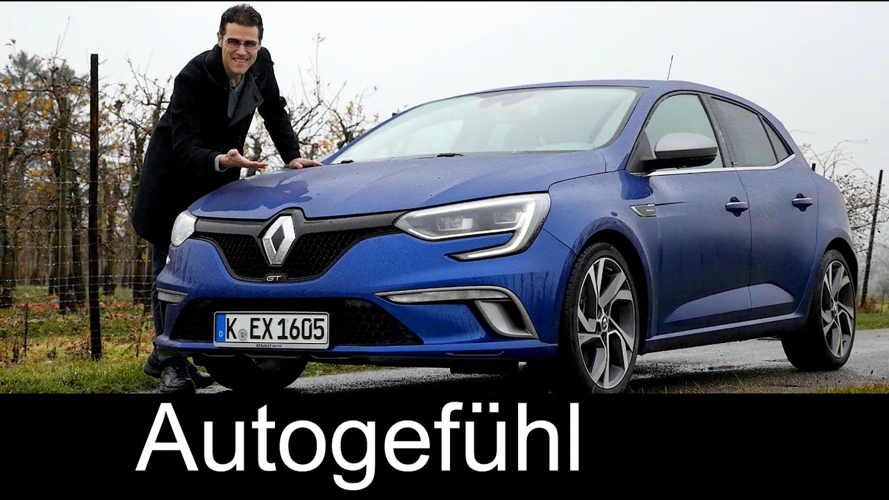 Renault Megane GT FULL REVIEW test driven all-new GT & Bose Edition 2016 neuer - Autogefühl