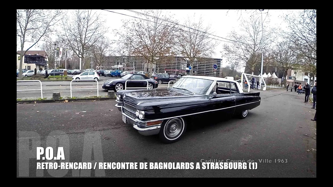 P.O.A Strasbourg : Réunion de bagnolards à RetroRencard (1)