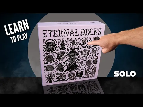 Eternal Decks Solo Playthrough & Tutorial | Learn to Play