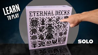 Eternal Decks Solo Playthrough & Tutorial | Learn to Play