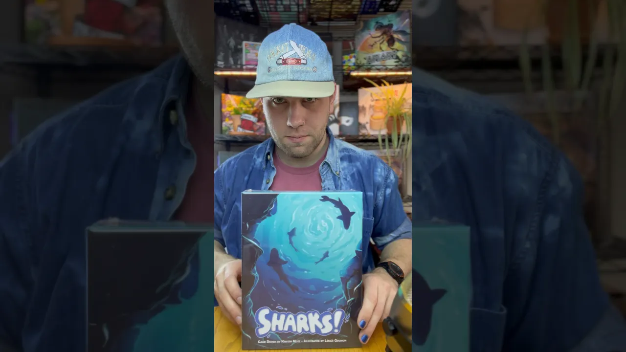Sharks! Unboxing #boardgame #unboxing #newgame