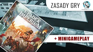 UPADEK IMPERIUM || Videoinstrukcja + fragment rozgrywki || Lucky Duck Games || Jak grać?