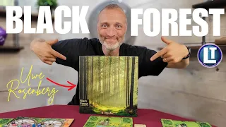 BLACK FOREST by Uwe Rosenberg: A Pure Euro Board Game
