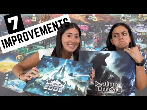 7 ways Andromeda's Edge improves on Dwellings of Eldervale (A Board Game Preview)