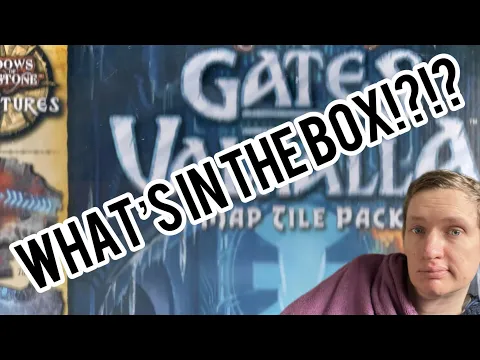Shadows of Brimstone Gates of Valhalla - Map Tile Pack - Unboxing