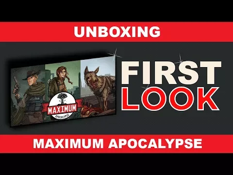 Maximum Apocalypse unboxing - First look