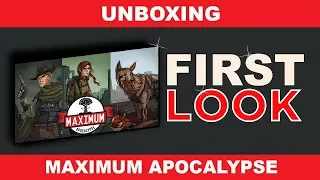 Maximum Apocalypse unboxing - First look