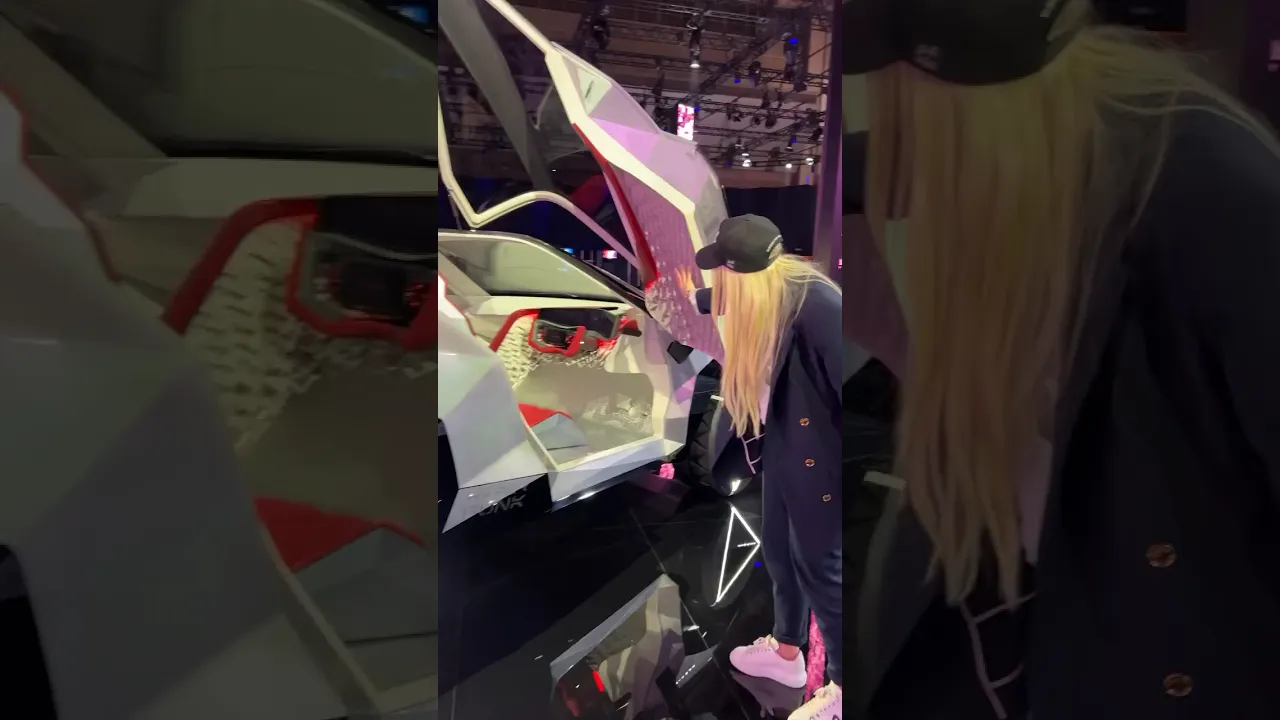 A glimpse at the sports car of the future…😳 #nissan #cyberpunk #cars