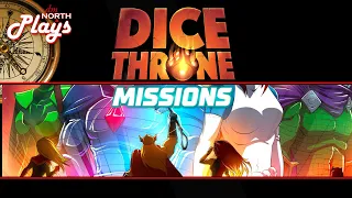 Dice Throne Missions Board Game Gameplay | U.N. Catastrophe - 3 Player
