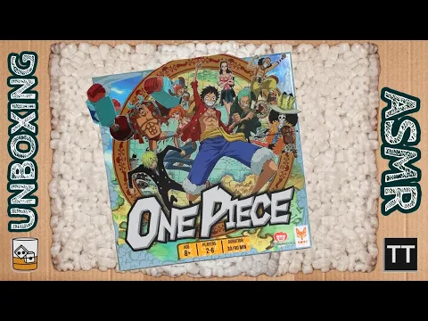 One Piece Adventure Island Unboxing #ASMR #unboxing #boardgameunboxing #onepiece