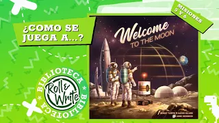 0:57 / 24:39 • Inicio de video y presentación Como se Juega a Welcome to the Moon - Escenarios 5 y 6 en castellano (Juego de Mesa Flip & Write)