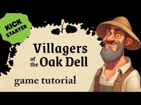 Villagers of the Oak Dell - roll & write - VIDEO TUTORIAL - Learn to play in 8 minutes!