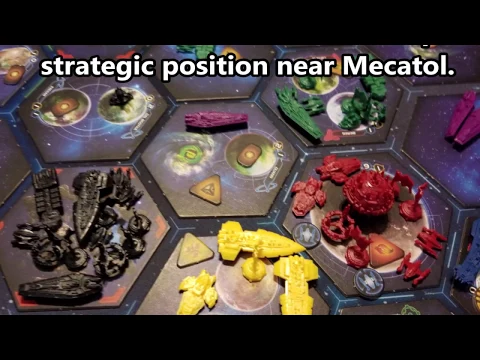 Twilight Imperium 4th Ed 6-Player Battle Report 1: Naalu, Mentak, Letnev, Muaat, Hacan, & Saar