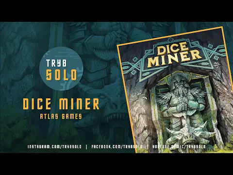 Dice Miner (Atlas Games) | overview, unboxing and first impression