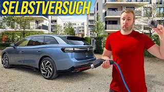70.000€ E-Auto aber keine Wallbox? Das Mitarbeiter Experiment