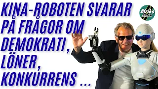 Jag ställer ALLA frågor till en Kina-bilrobot!