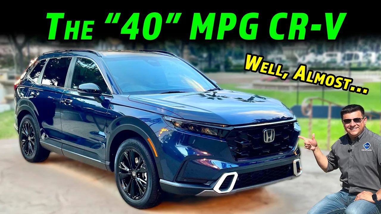 Honda Is All In On Hybrids With The New 2023 CR-V | 2023 Honda CR-V Hybrid Review