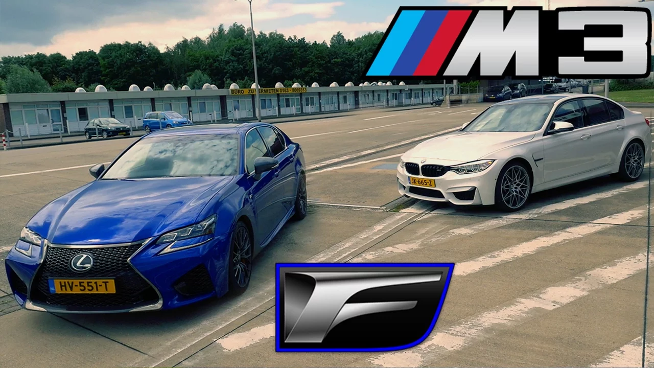 BMW M3 Competition vs Lexus GS F Review | Battle of the Badges